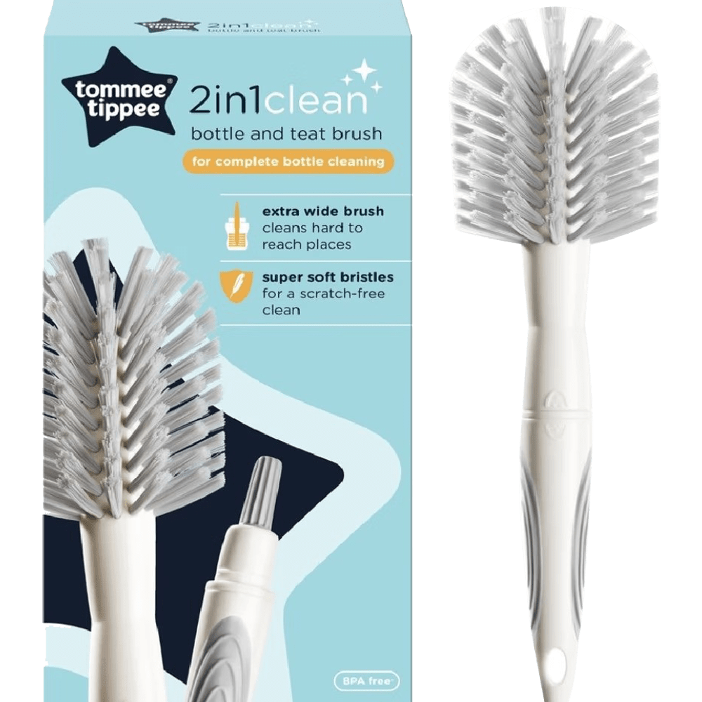 Tommee Tippee 2in1 Clean Bottle & Teat Brush